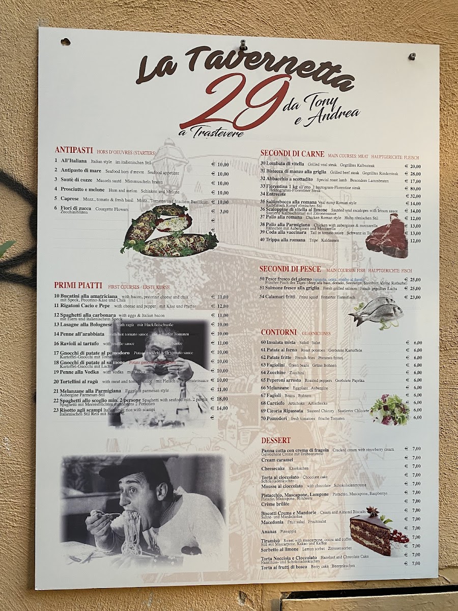 Menu La Tavernetta 29 Da Tony E Andrea-3